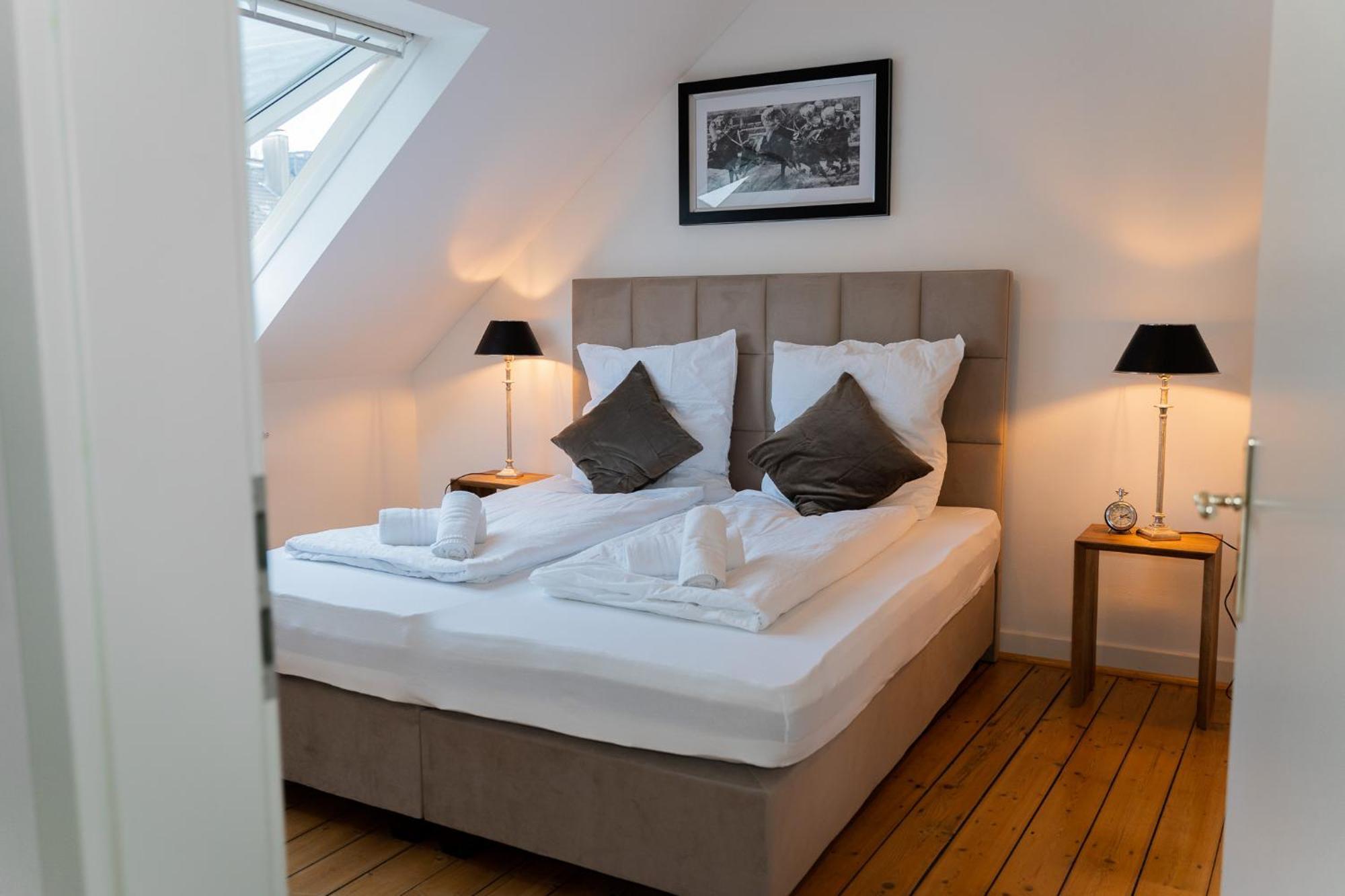 JUNIK apartments -Modernes Apartment im Stadtzentrum Duisburg Zimmer foto
